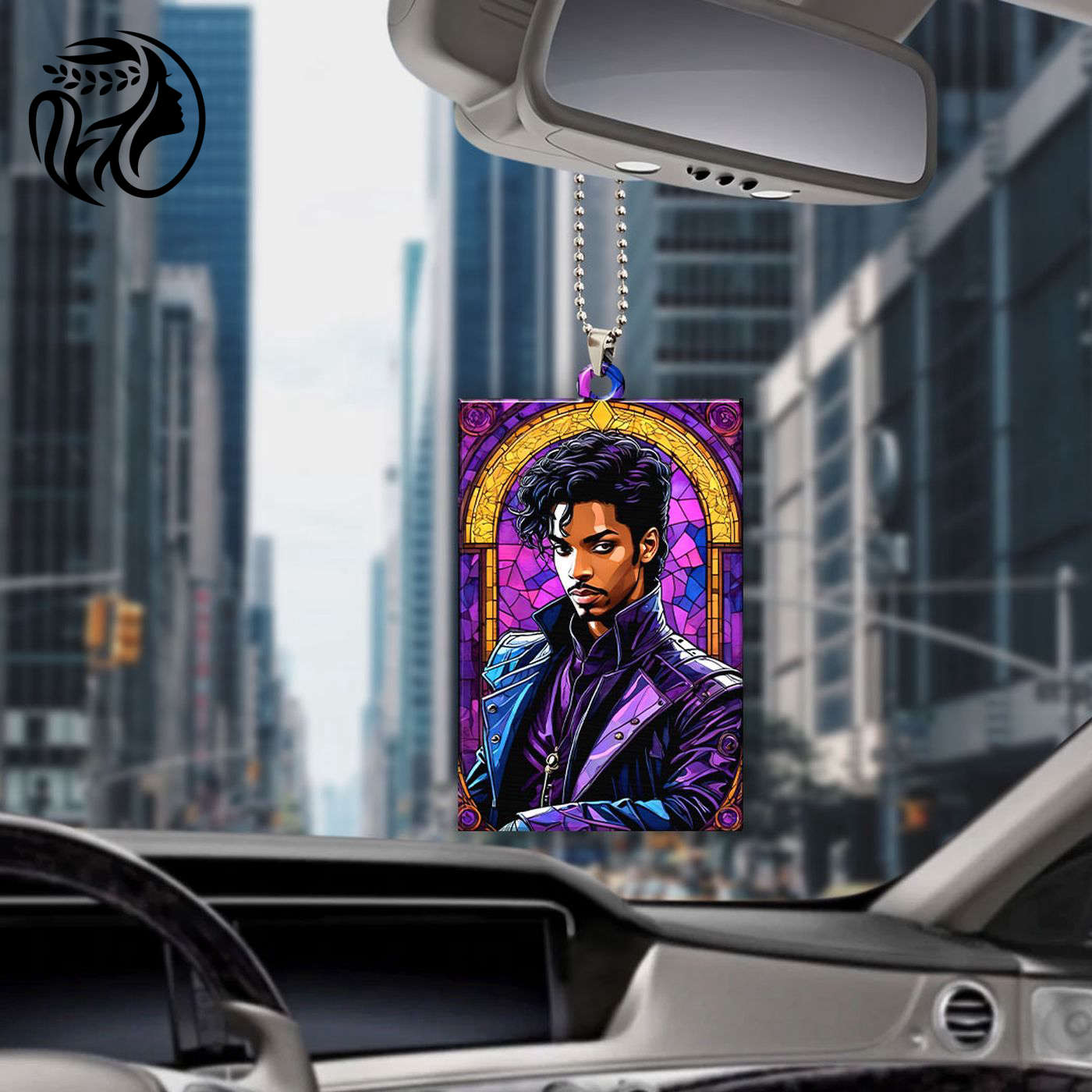 Prince Custom Shape 1-sided Acrylic Car Ornament – Gift for Christmas Day