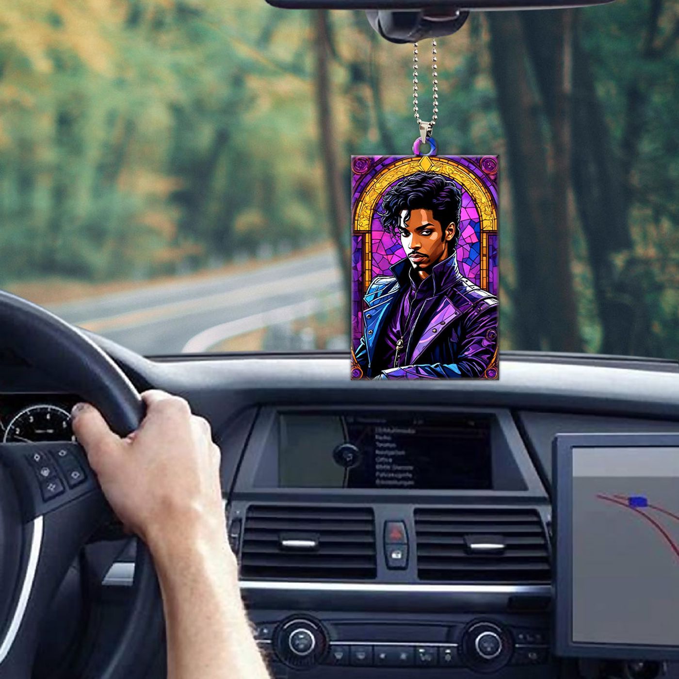 Prince Custom Shape 1-sided Acrylic Car Ornament – Gift for Christmas Day Prince Custom Shape 1-sided Acrylic Car Ornament – Gift for Christmas Day