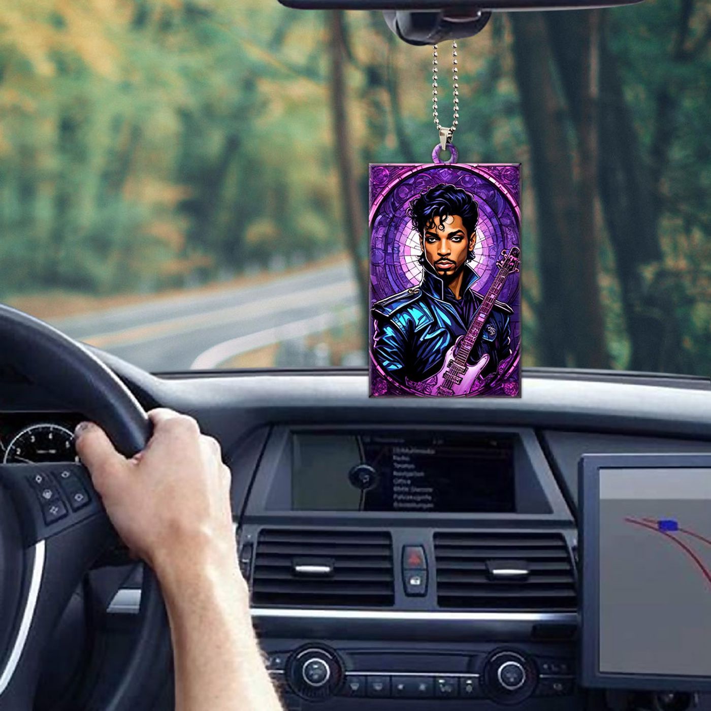 Prince Custom Shape 1-sided Acrylic Car Ornament – Gift for Christmas Day