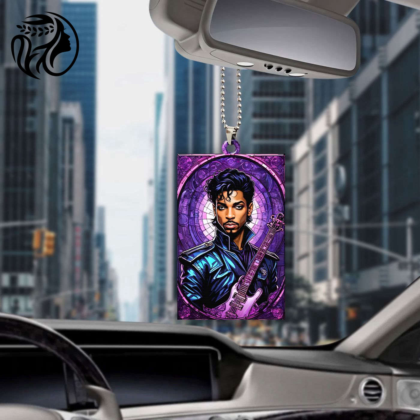 Prince Custom Shape 1-sided Acrylic Car Ornament – Gift for Christmas Day