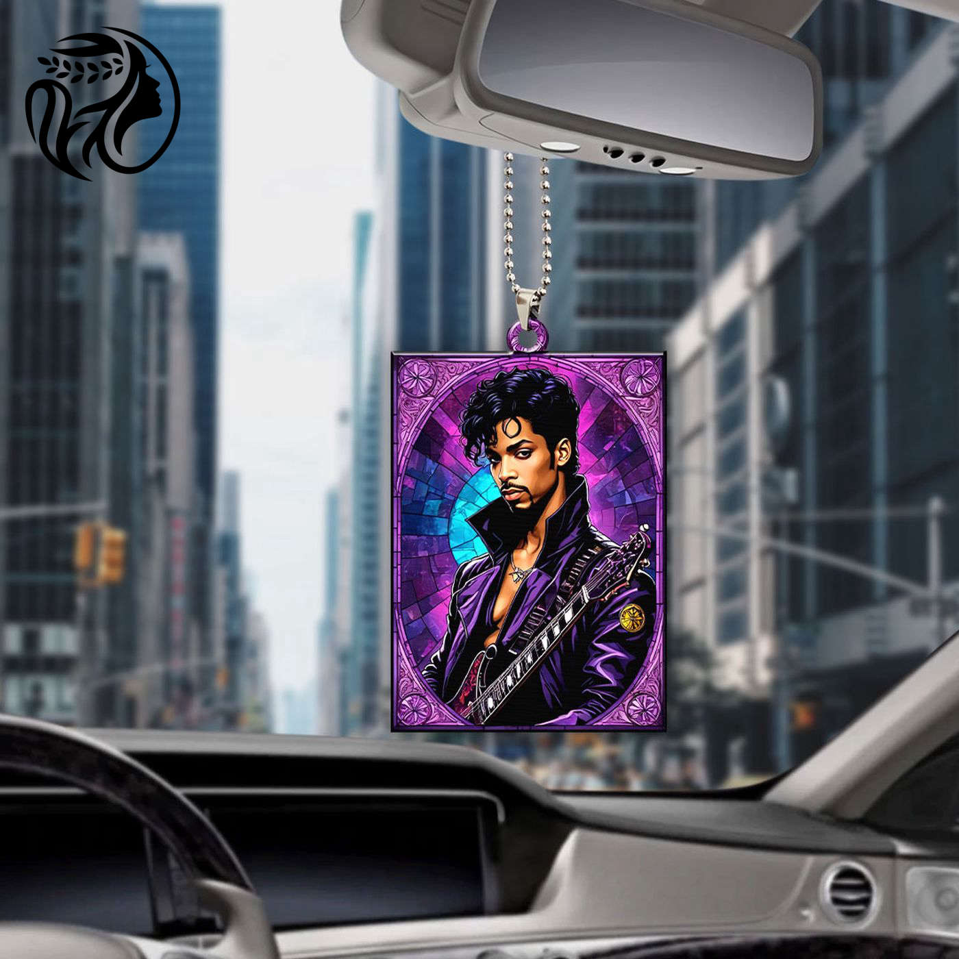 Prince Custom Shape 1-sided Acrylic Car Ornament – Gift for Christmas Day
