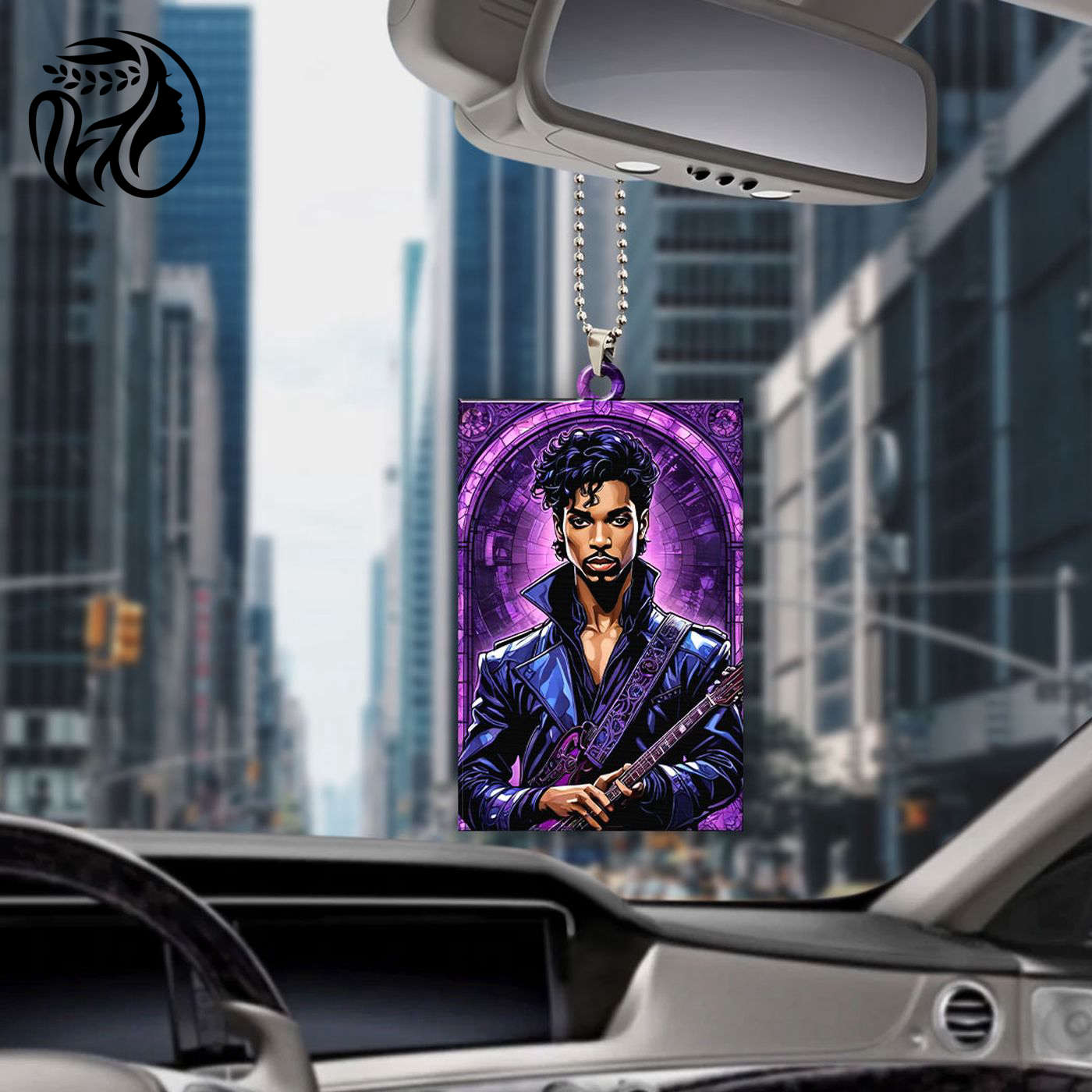 Prince Custom Shape 1-sided Acrylic Car Ornament – Gift for Christmas Day