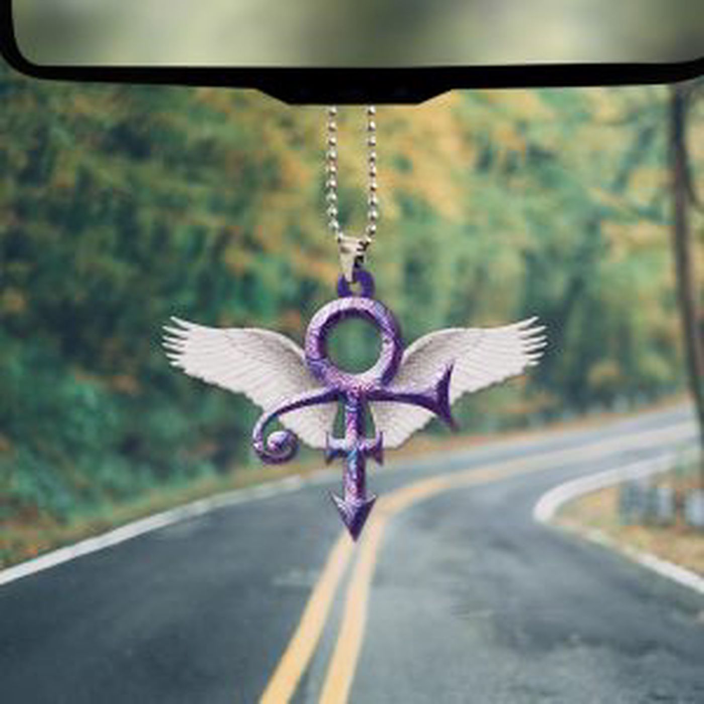 Prince Custom Shape 2-sided Acrylic Car Ornament Gift Prince Custom Shape 2-sided Acrylic Car Ornament Gift