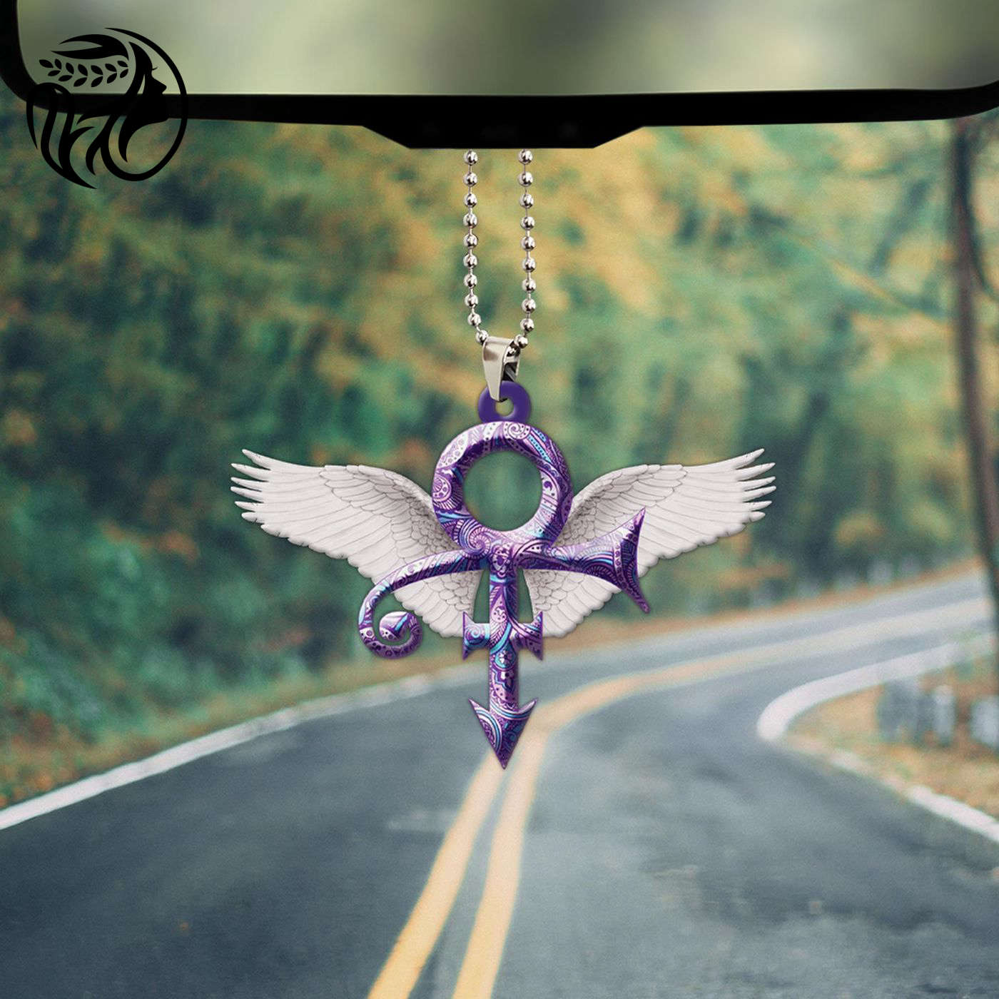 Prince Custom Shape 2-sided Acrylic Car Ornament Gift