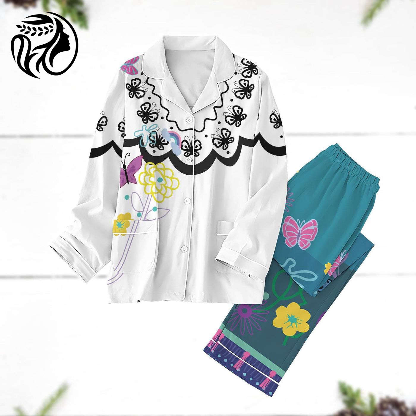 Princess Moana Costume Pajamas – Disney Set with Hei Hei Magic Kingdom Shirt – Perfect Christmas Gift