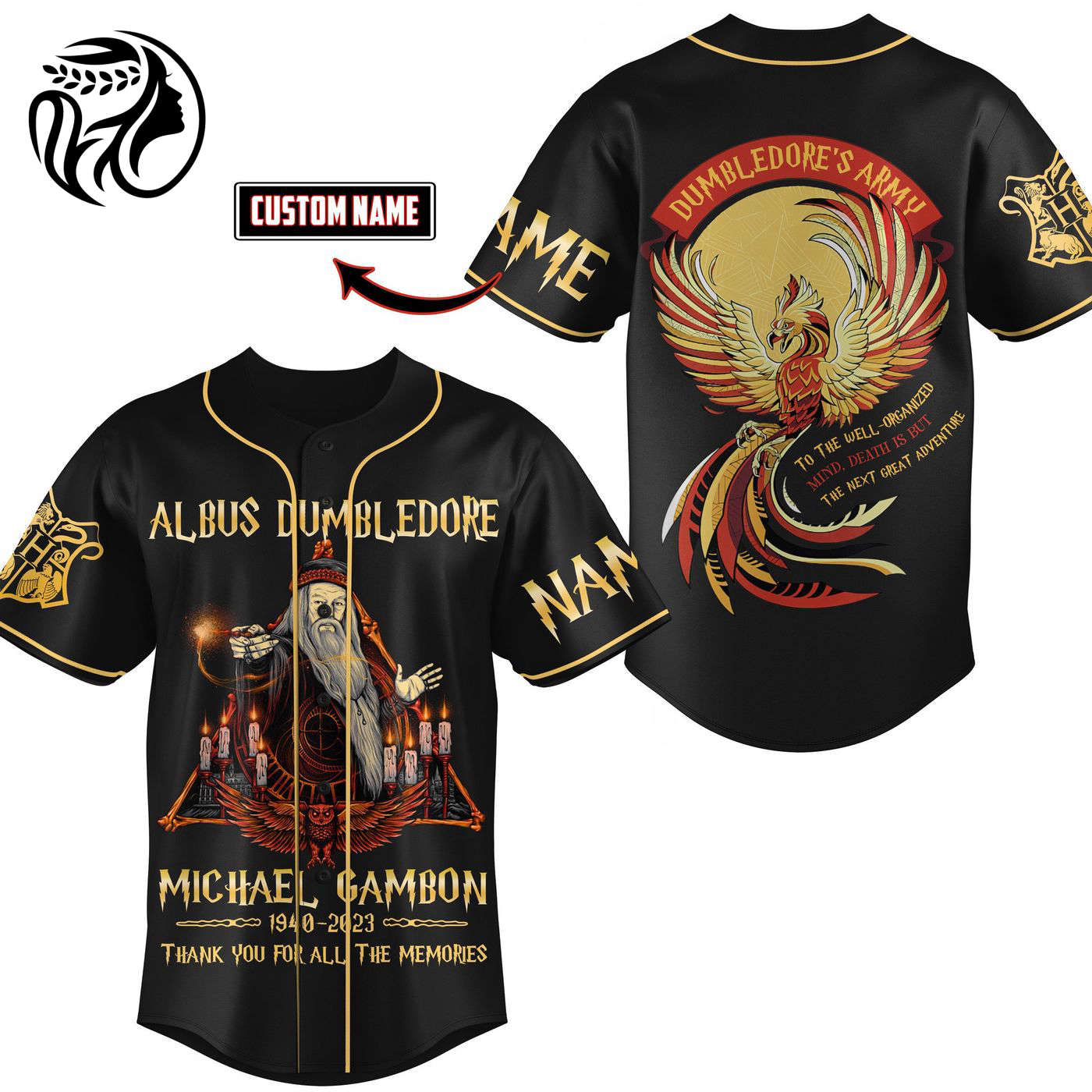 Professor Albus Dumbledore Baseball Jersey For Men Women And Kids Gift