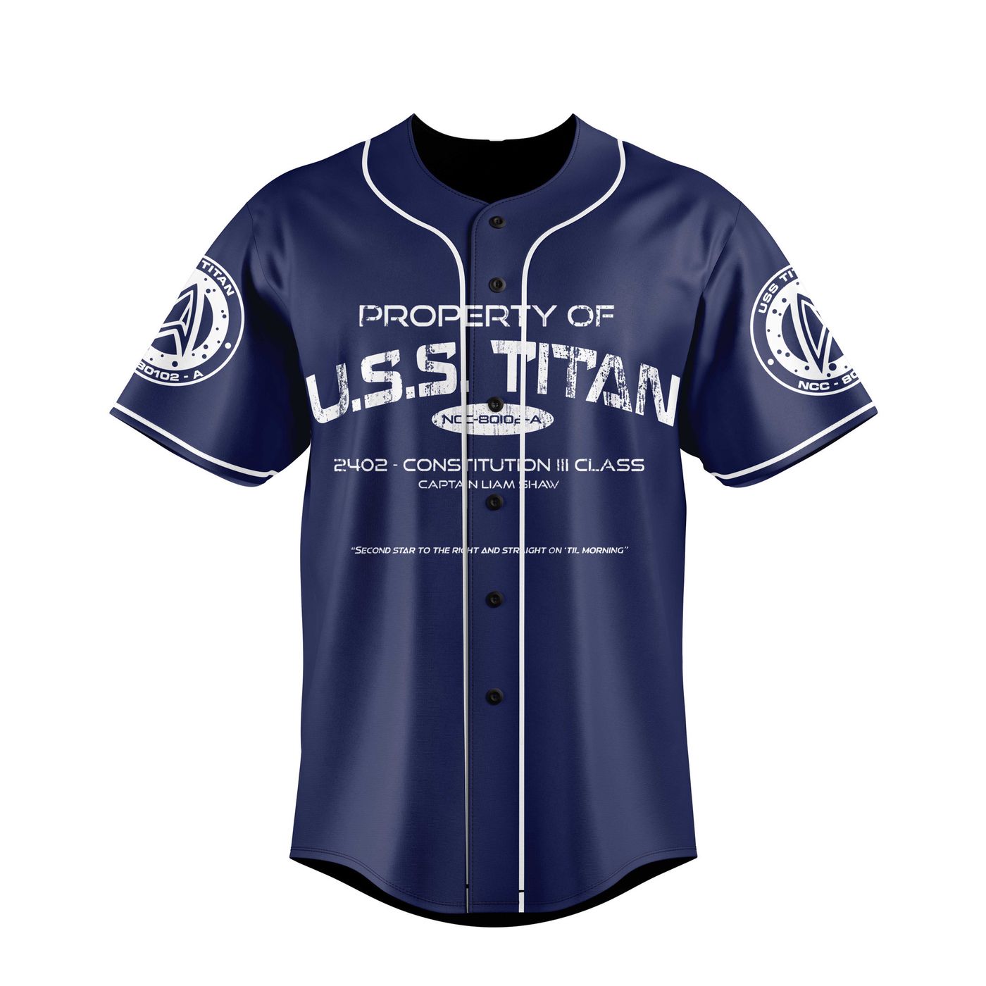 Property of U.S.S. Titan Baseball Jersey For Men Women And Kids Gift