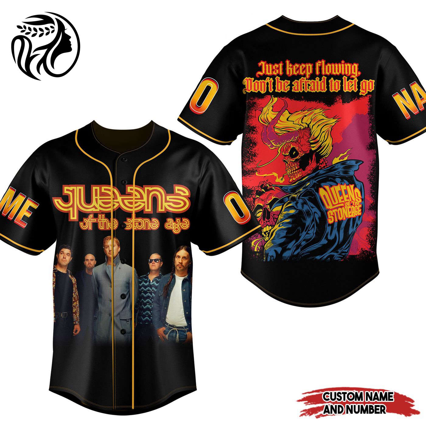 Queens of the Stone Age Baseball Jersey For Men Women And Kids Gift