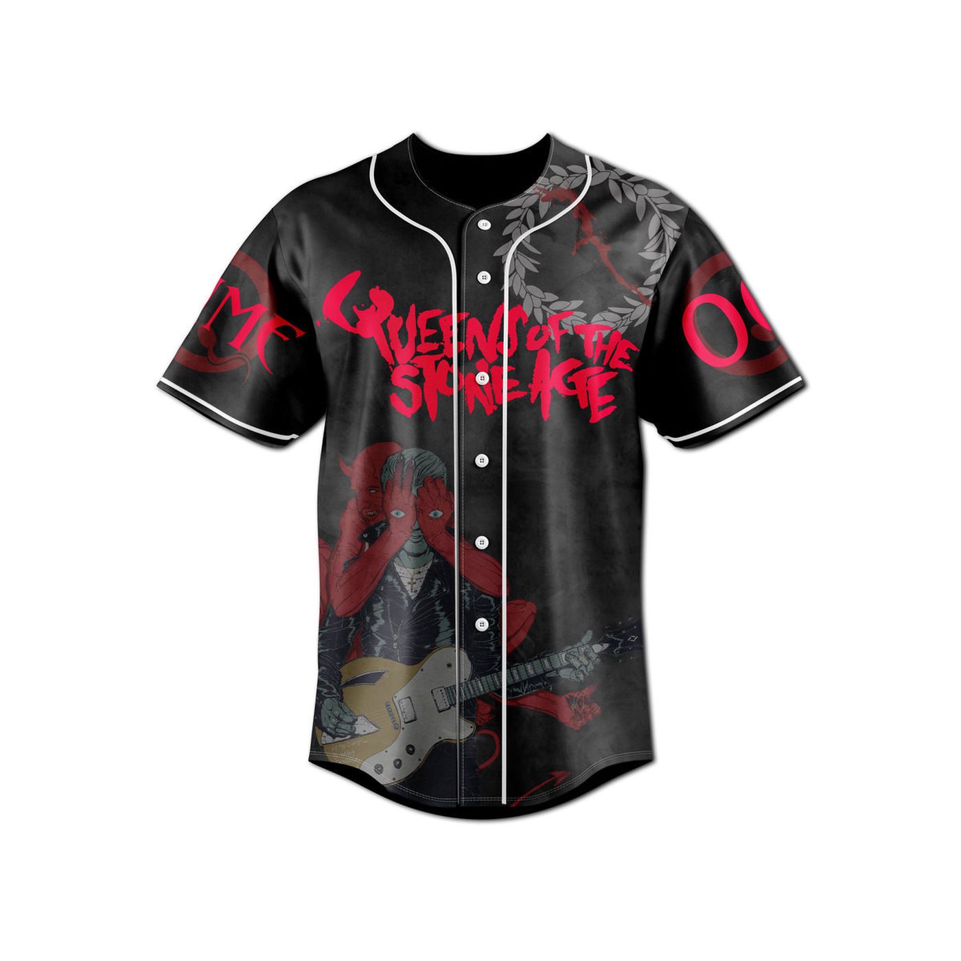Queens Of The Stone Age Baseball Jersey For Men Women And Kids Gift