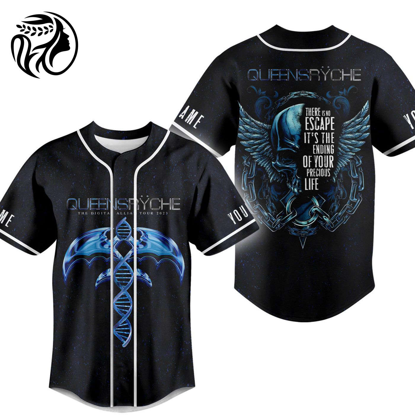 Queensryche Baseball Jersey For Men Women And Kids Gift