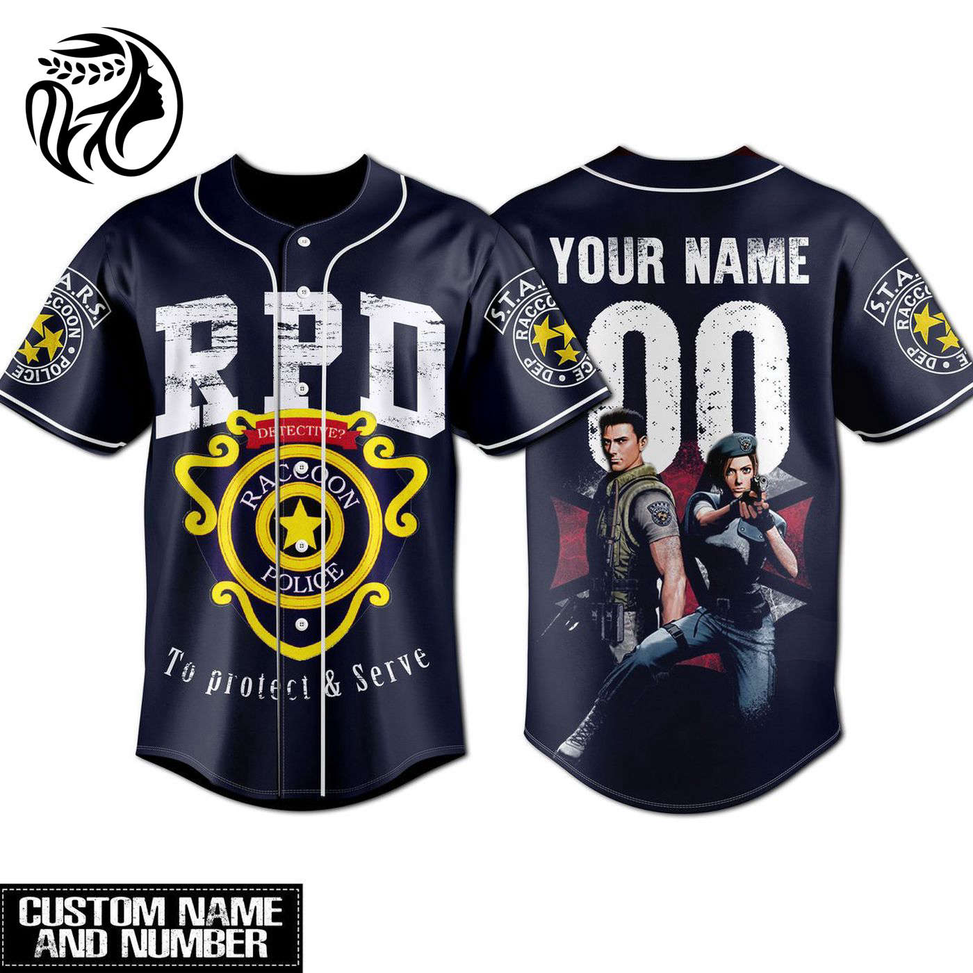 Raccoon Police Baseball Jersey For Men Women And Kids Gift