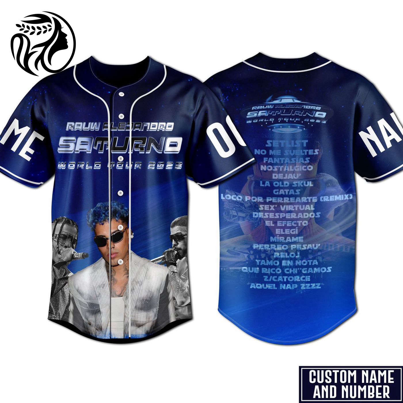 Rauw Alejandro Baseball Jersey For Men Women And Kids Gift