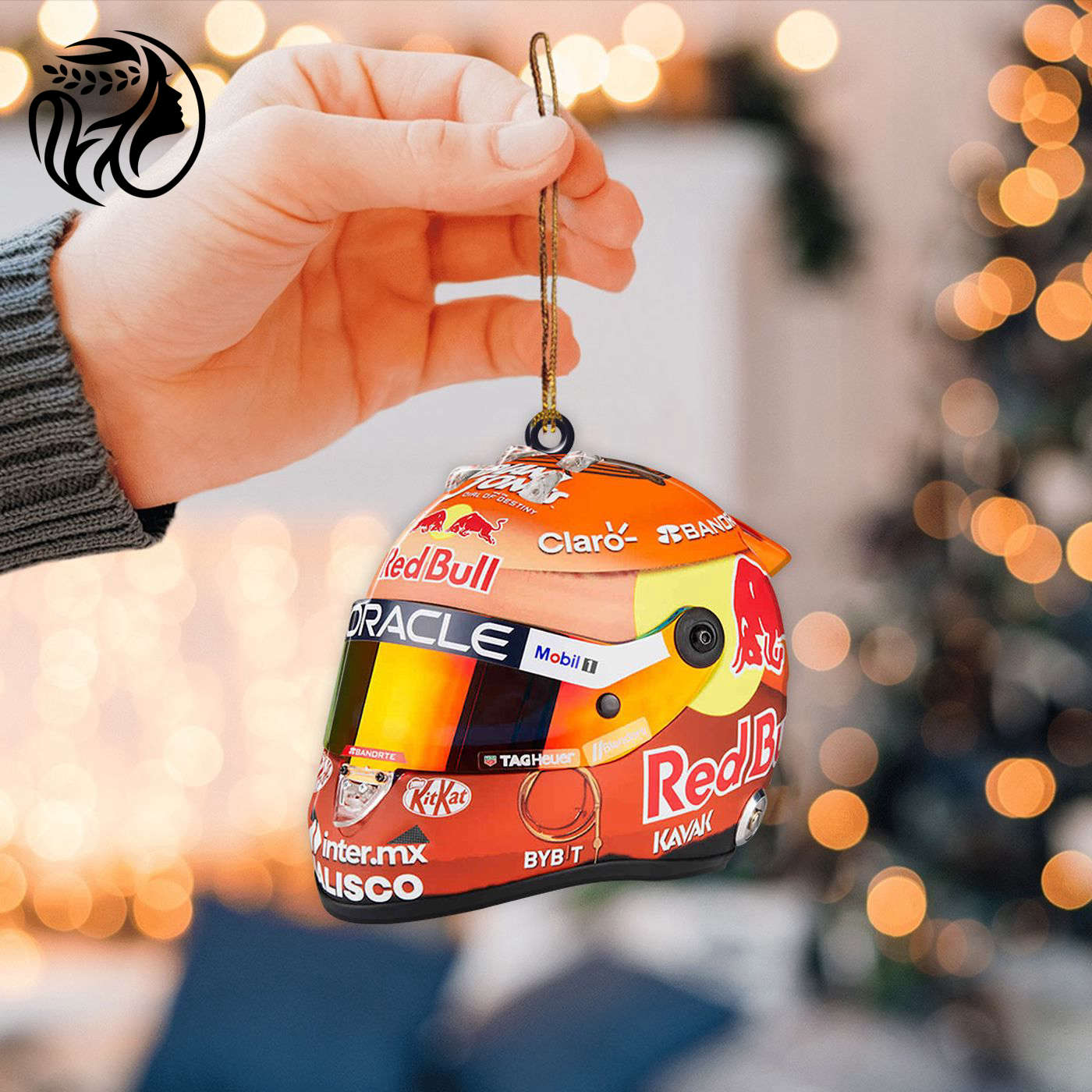 Red Bull Racing F1 Custom Shape 2-sided Acrylic Ornament.4