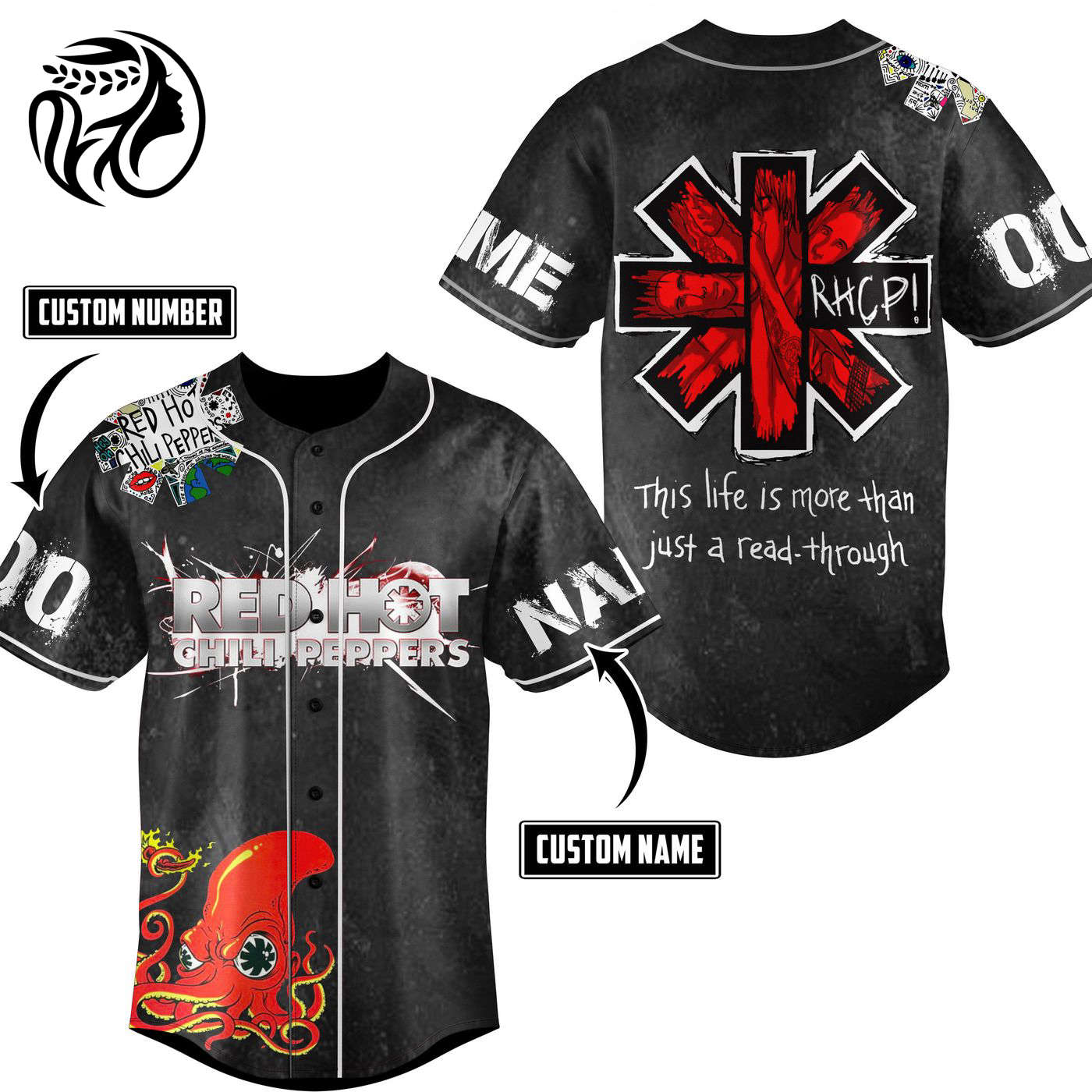 Red Hot Chili Peppers Baseball Jersey For Men Women And Kids Gift