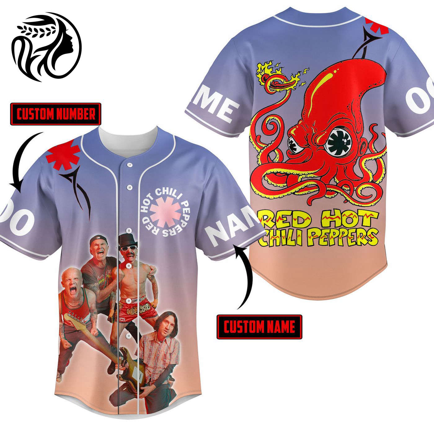 Red Hot Chili Peppers Baseball Jersey For Men Women And Kids Gift