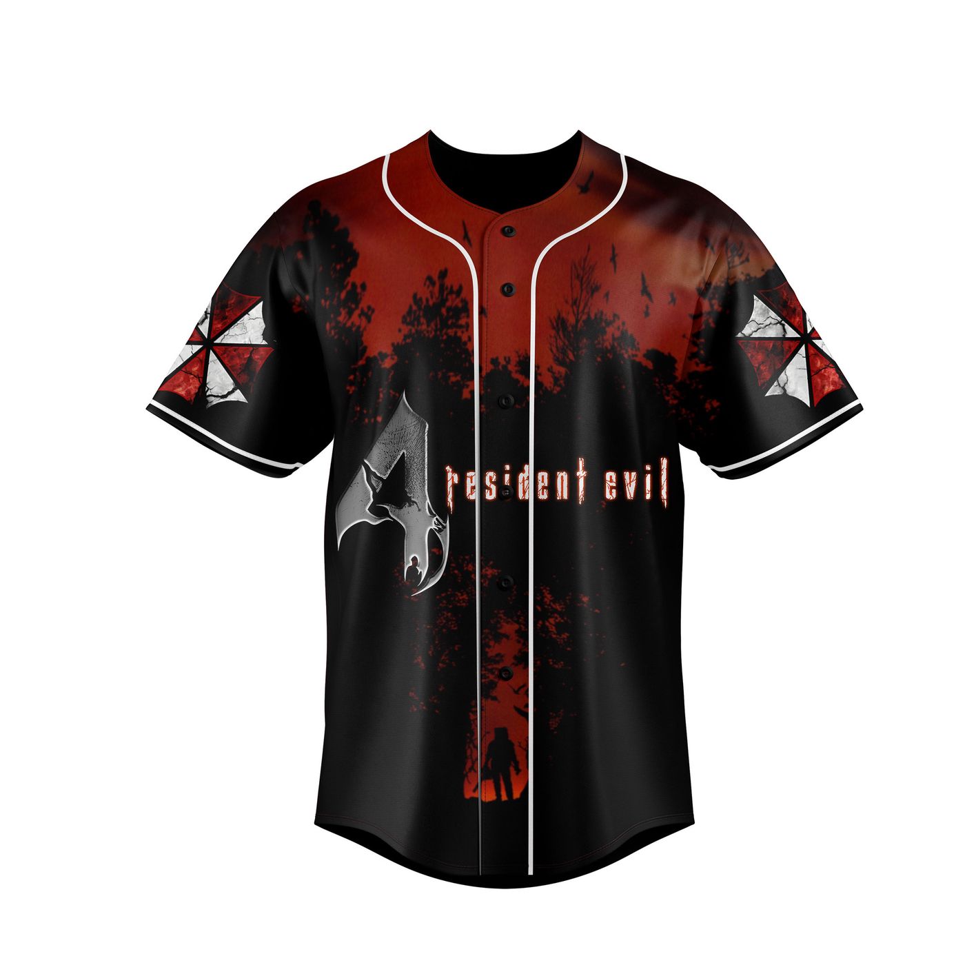 Resident Evil Baseball Jersey For Men Women And Kids Gift