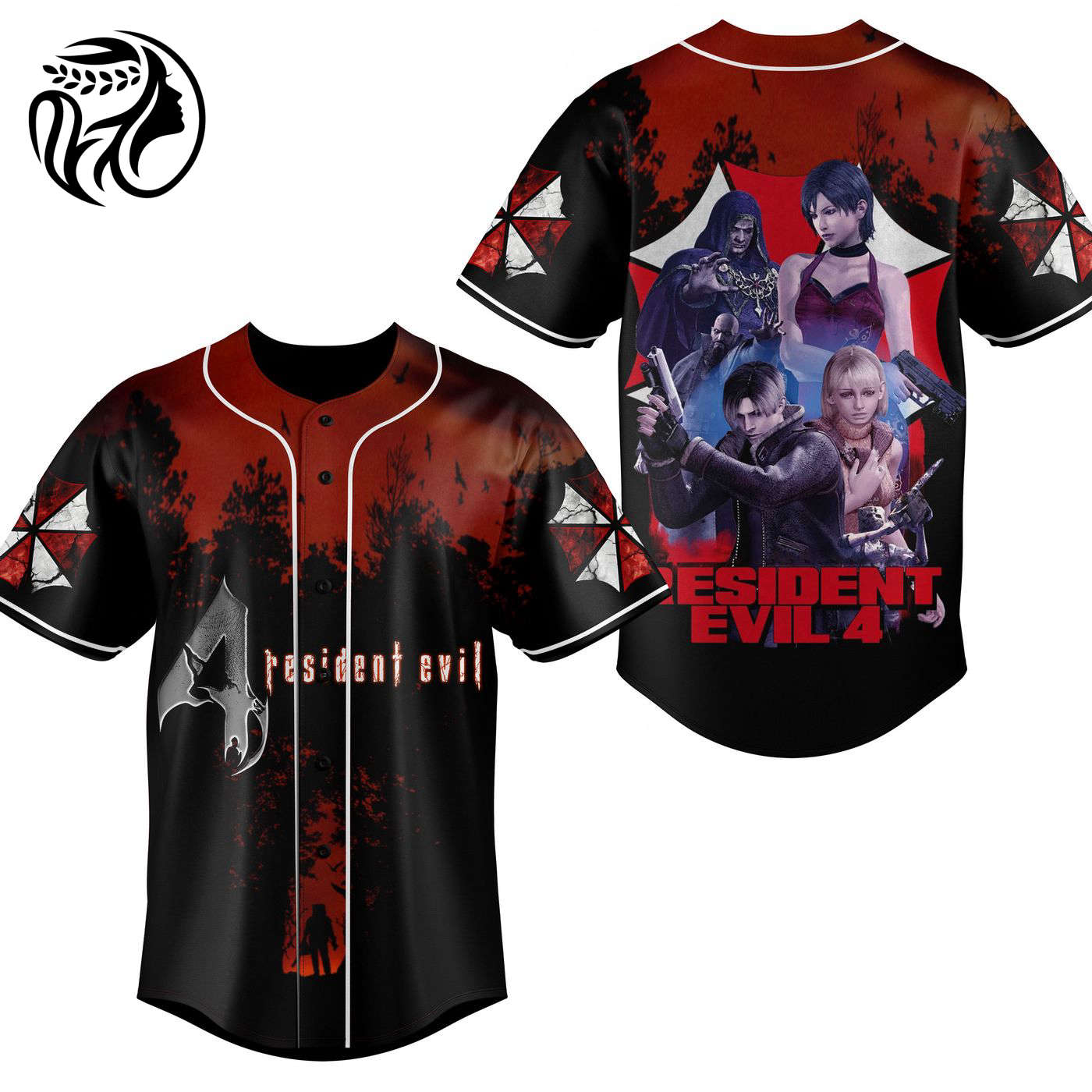 Resident Evil Baseball Jersey For Men Women And Kids Gift