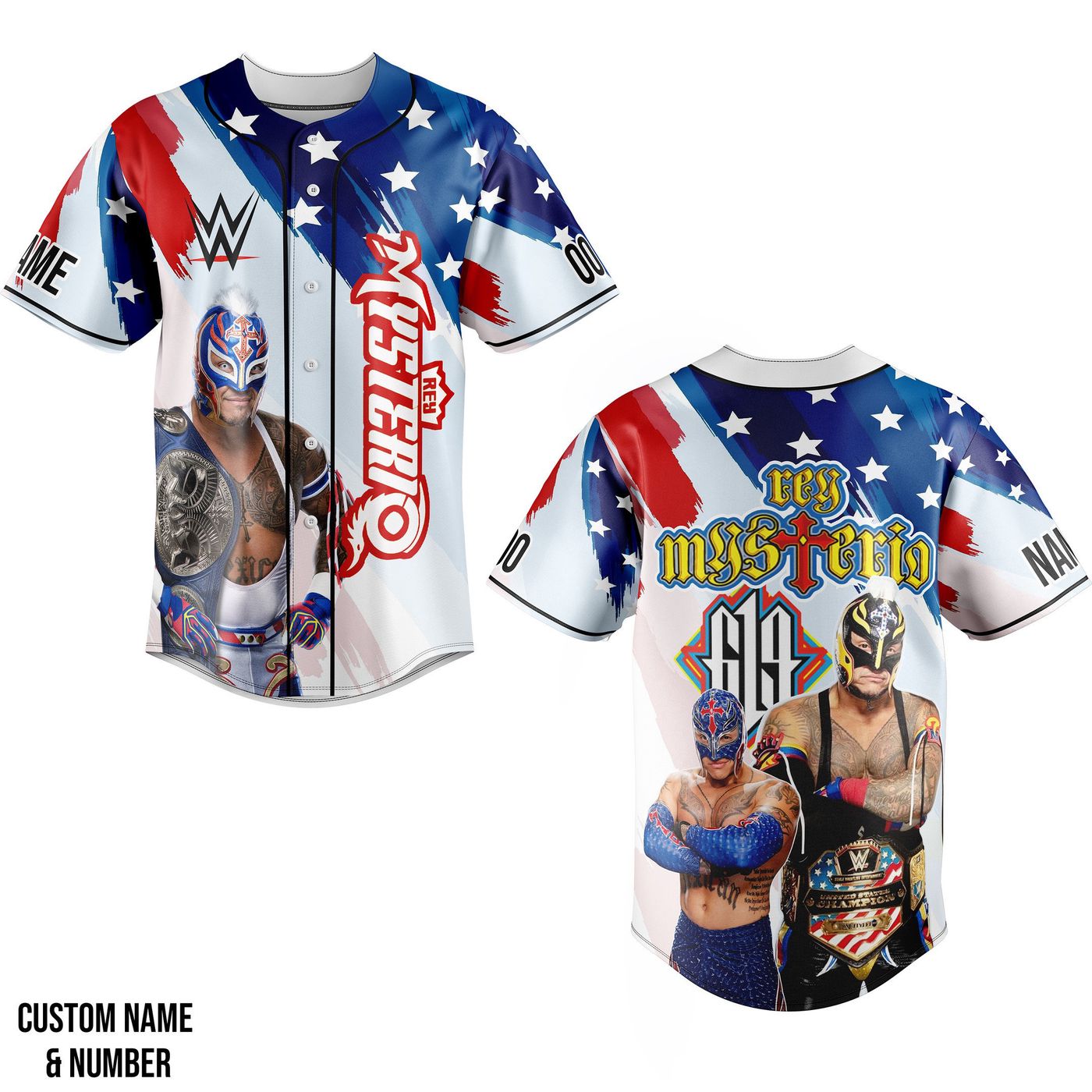 Rey Mysterio Baseball Jersey For Men Women And Kids Gift