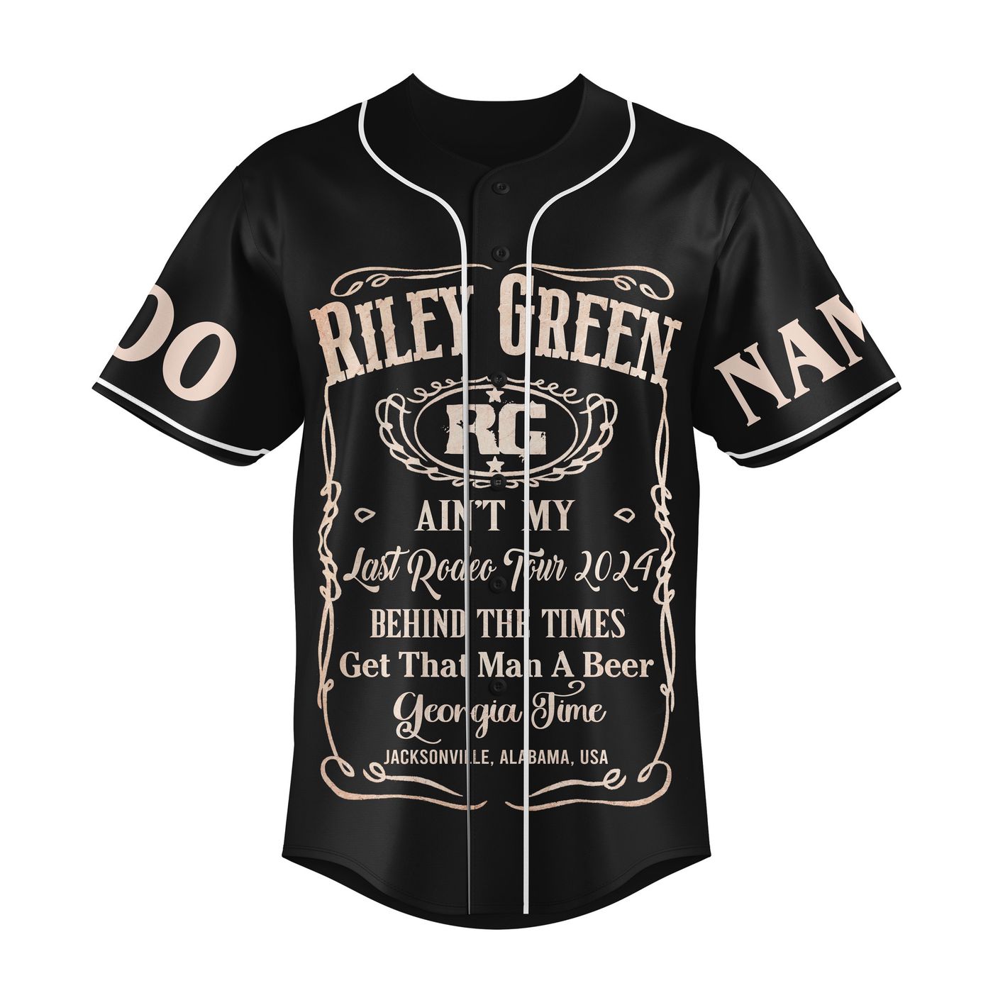 Riley Green Baseball Jersey For Men Women And Kids Gift