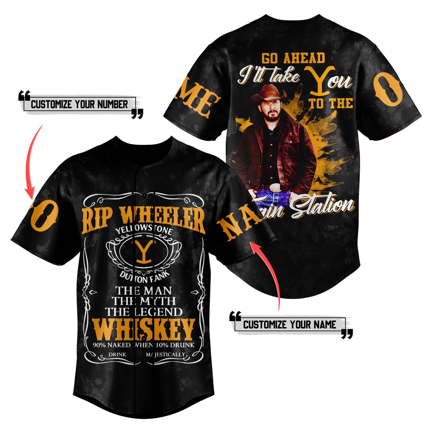Rip Wheeler Baseball Jersey For Men Women And Kids Gift