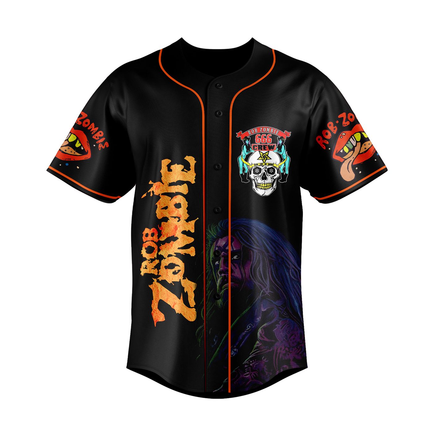 Rob Zombie Baseball Jersey For Men Women And Kids Gift
