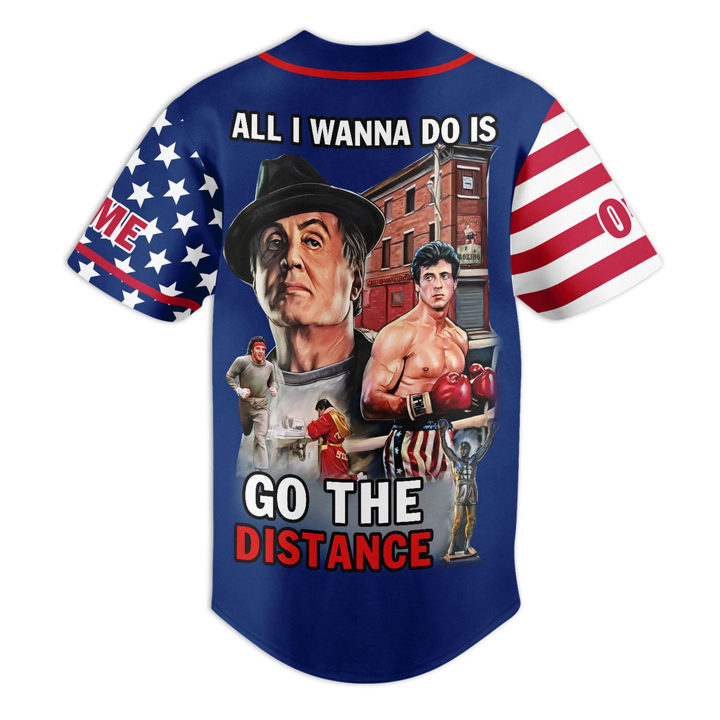 Rocky Balboa Baseball Jersey For Men Women And Kids Gift