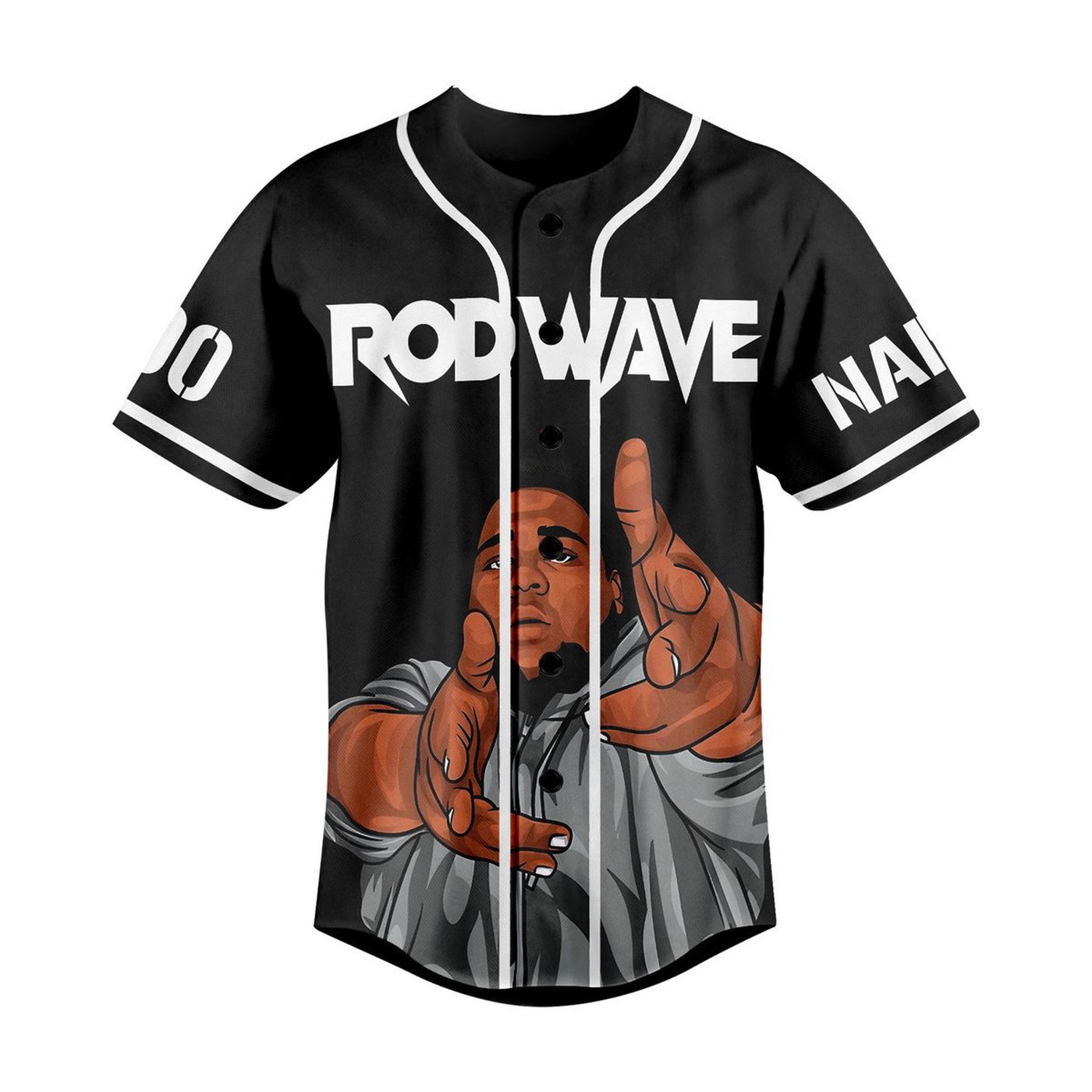 Rod Wave Baseball Jersey For Men Women And Kids Gift