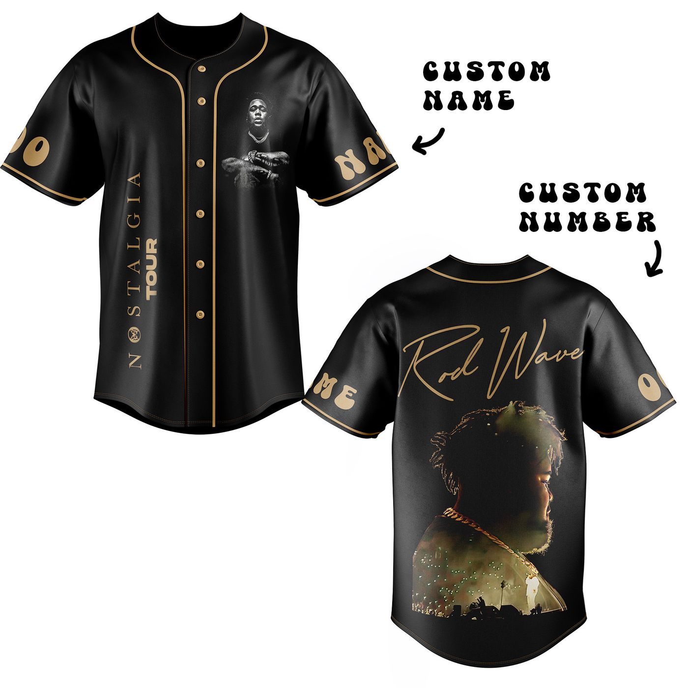Rod Wave Baseball Jersey For Men Women And Kids Gift