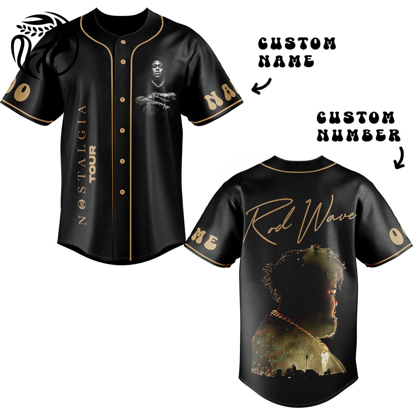 Rod Wave Baseball Jersey For Men Women And Kids Gift
