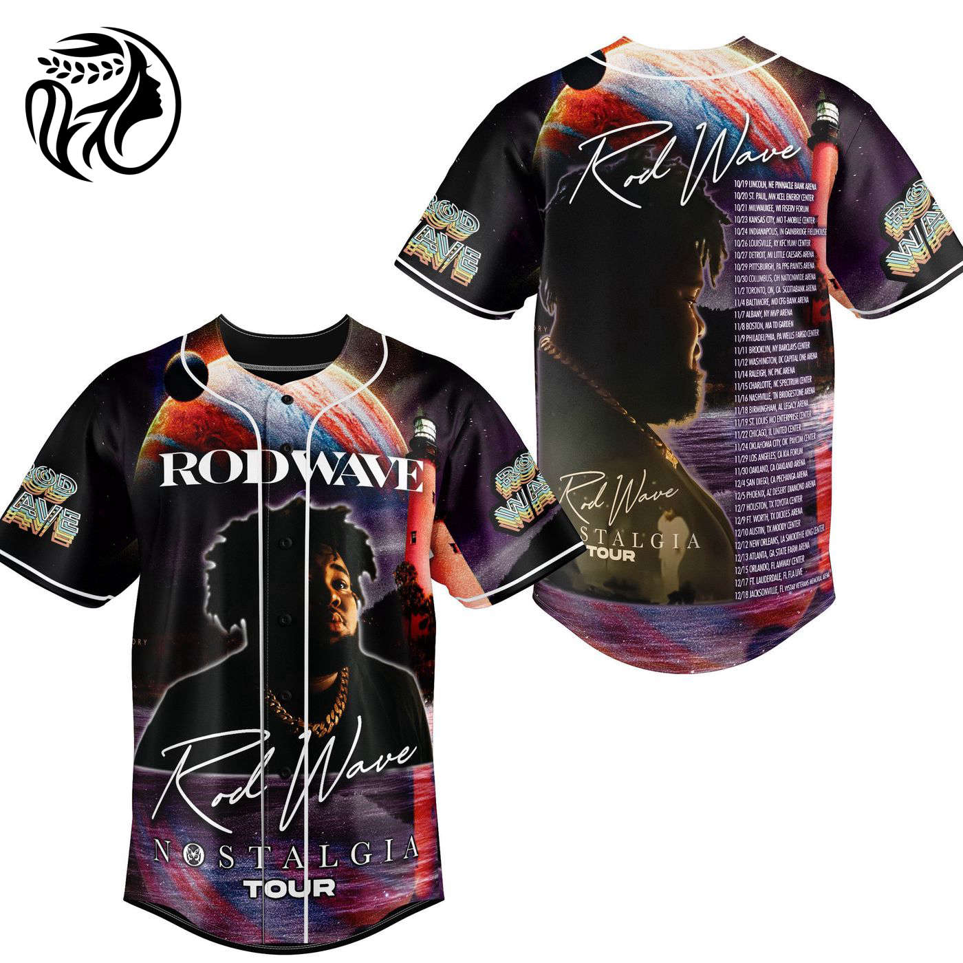 Rod Wave Baseball Jersey For Men Women And Kids Gift