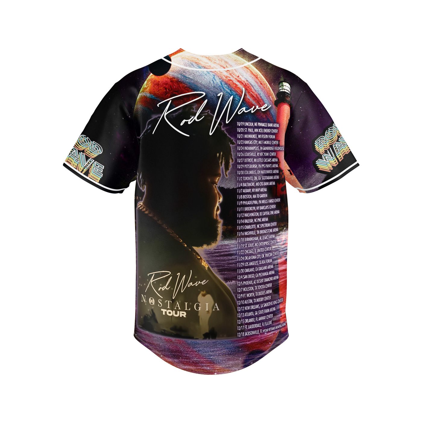 Rod Wave Baseball Jersey For Men Women And Kids Gift