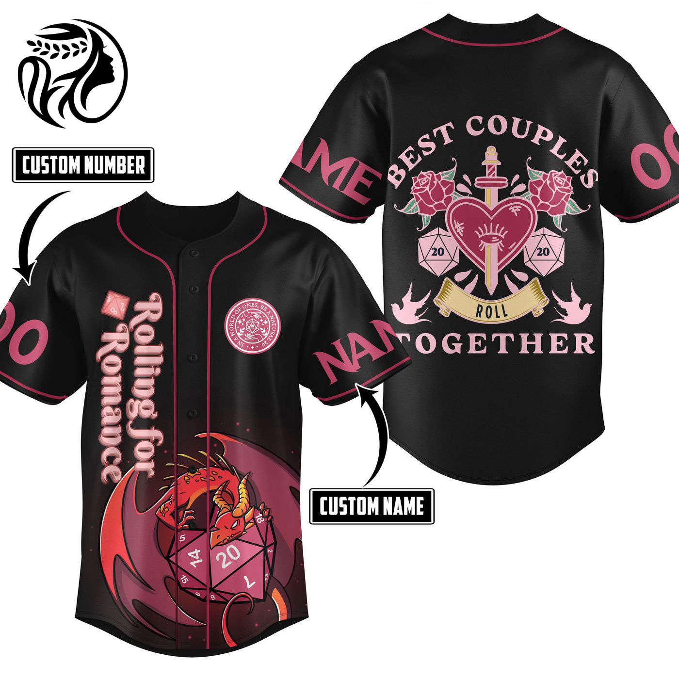 Rolling for Romance Baseball Jersey For Men Women And Kids Gift