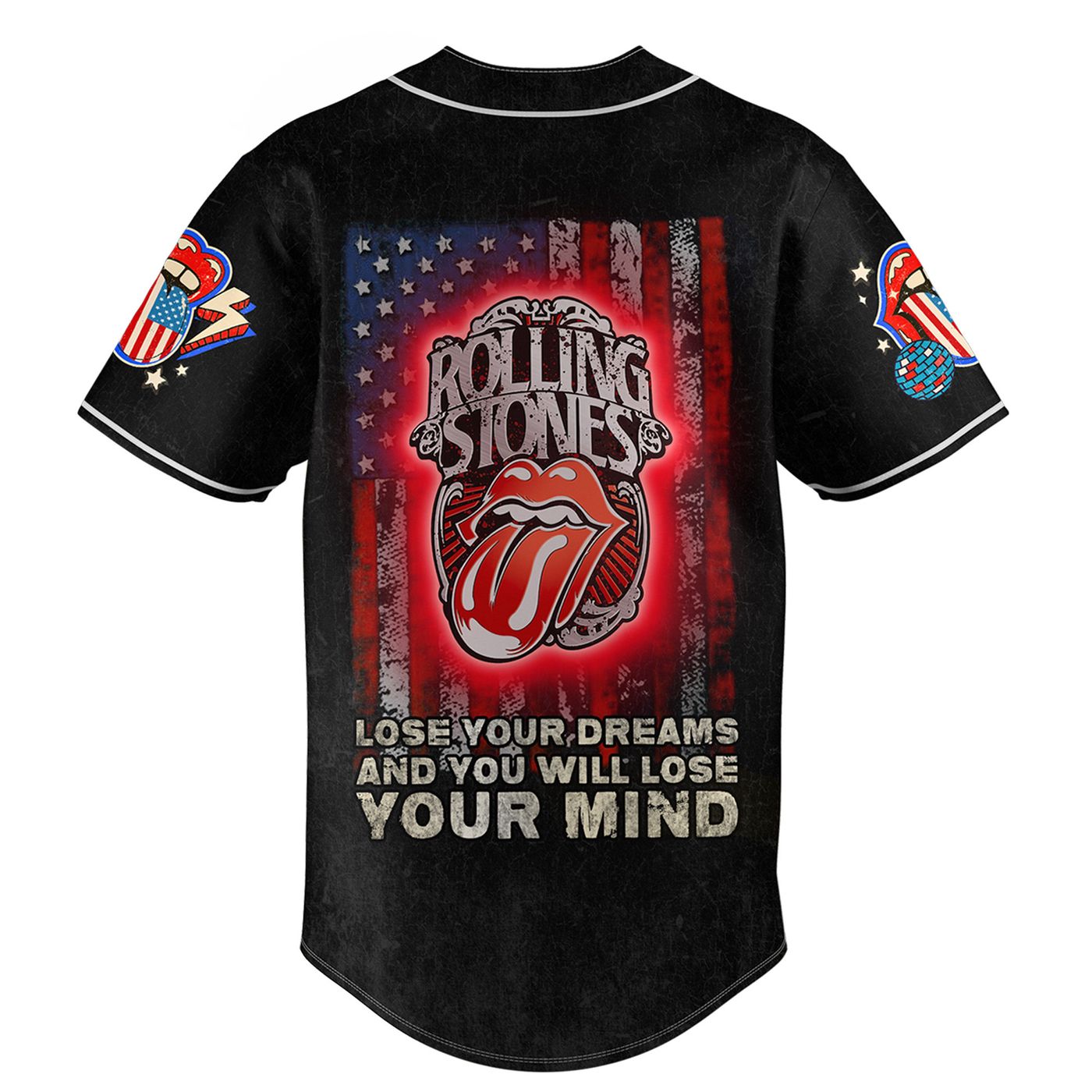 Rolling Stones Baseball Jersey For Men Women And Kids Gift