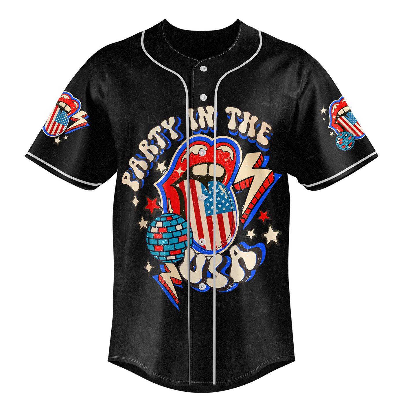 Rolling Stones Baseball Jersey For Men Women And Kids Gift Rolling Stones Baseball Jersey For Men Women And Kids Gift