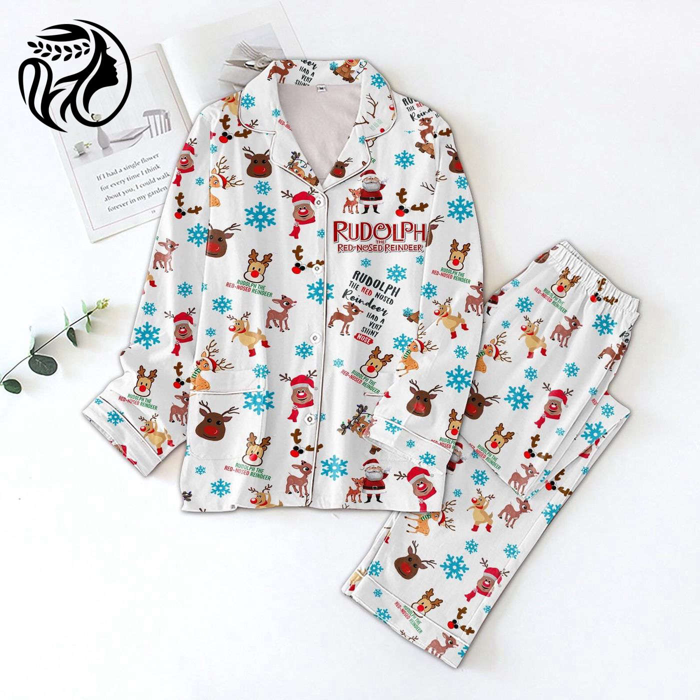 Rudolph Red Nosed Pajamas – Festive Movie Christmas Gift!