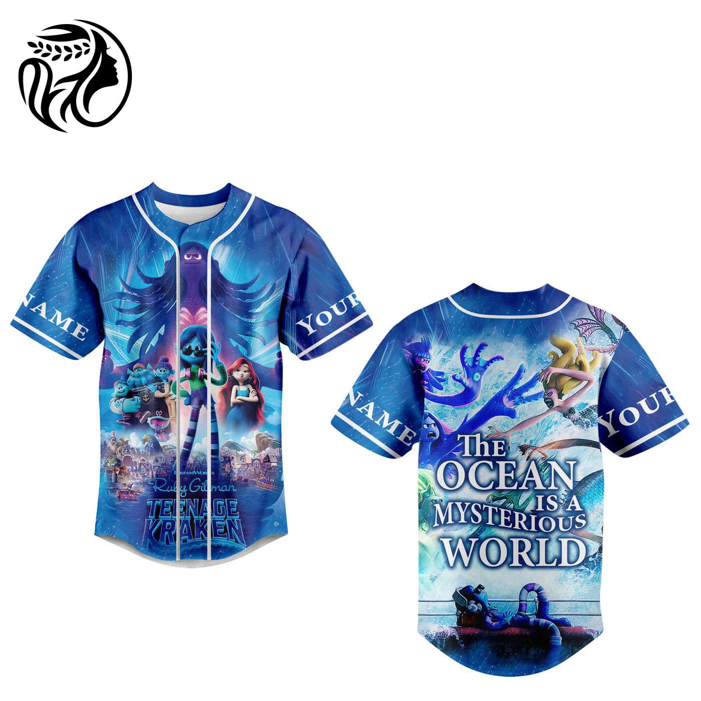 Ruly Gilman Teenage Kraken Baseball Jersey For Men Women And Kids Gift