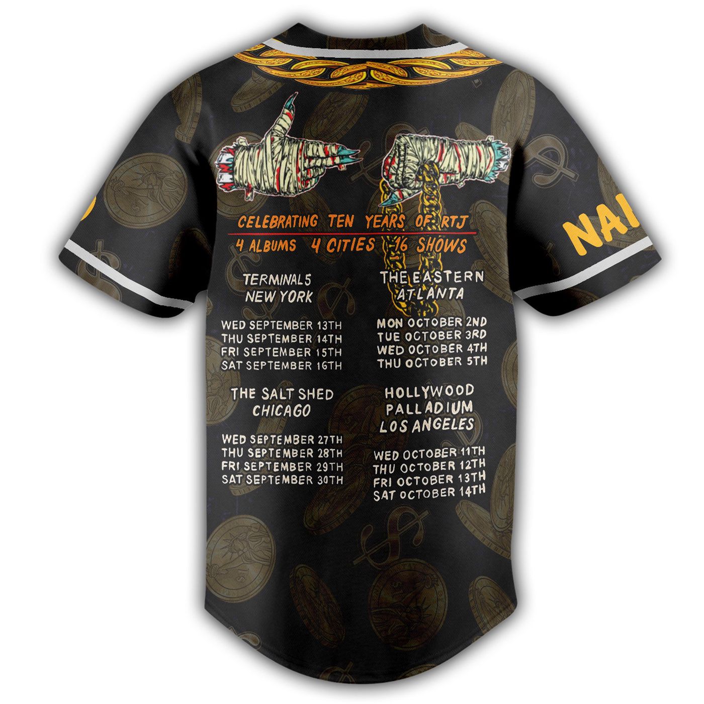 Run the Jewels Baseball Jersey For Men Women And Kids Gift