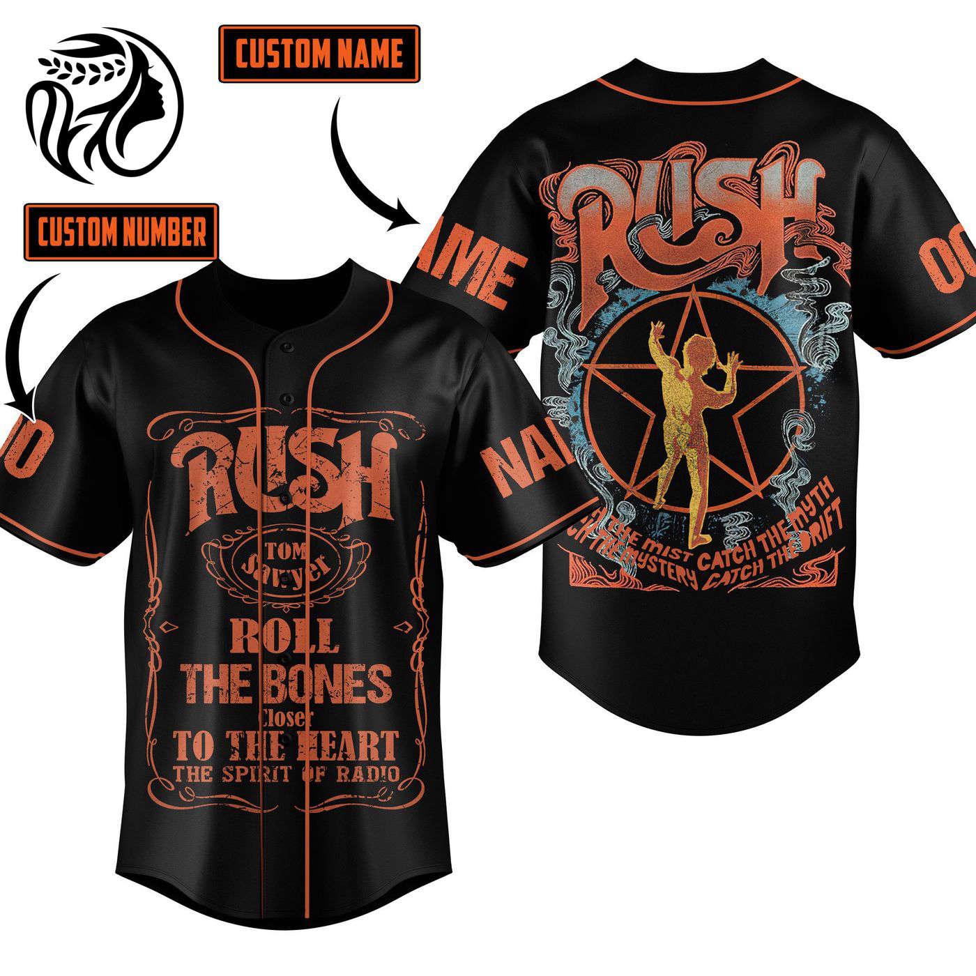 Rush Band Baseball Jersey For Men Women And Kids Gift