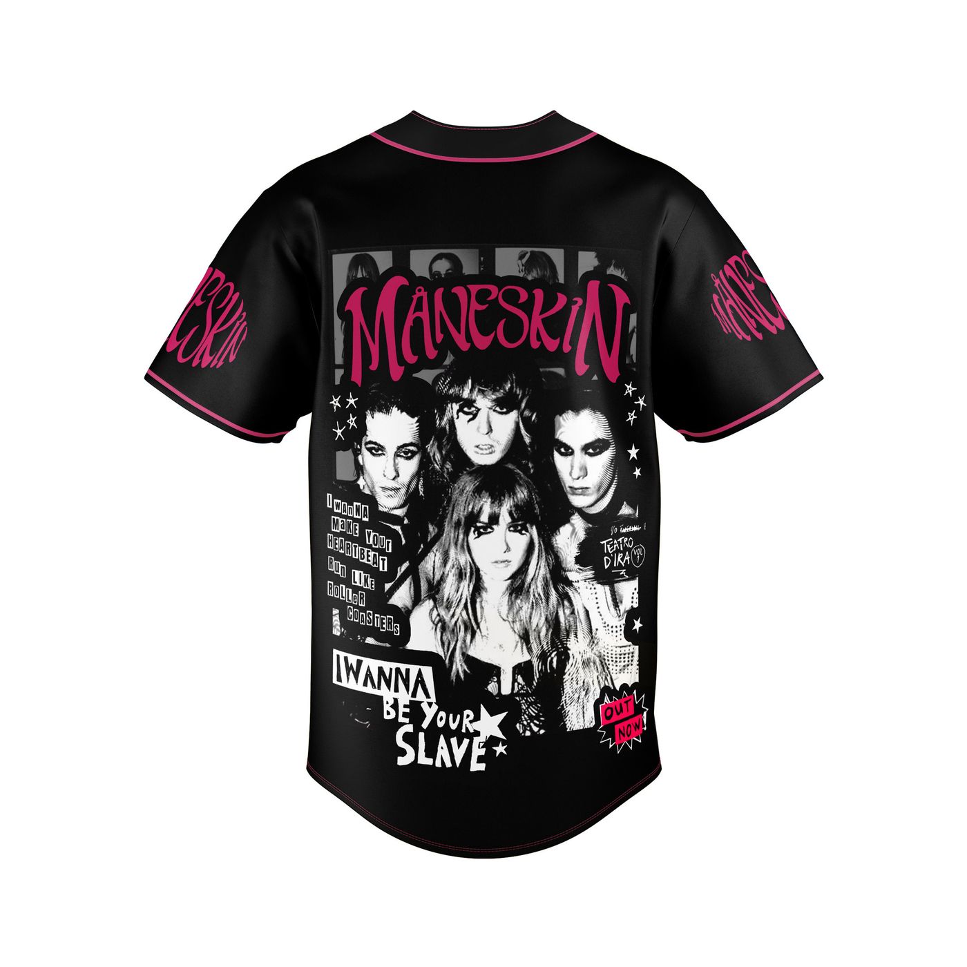 Rush World Tour Maneskin Baseball Jersey For Men Women And Kids Gift