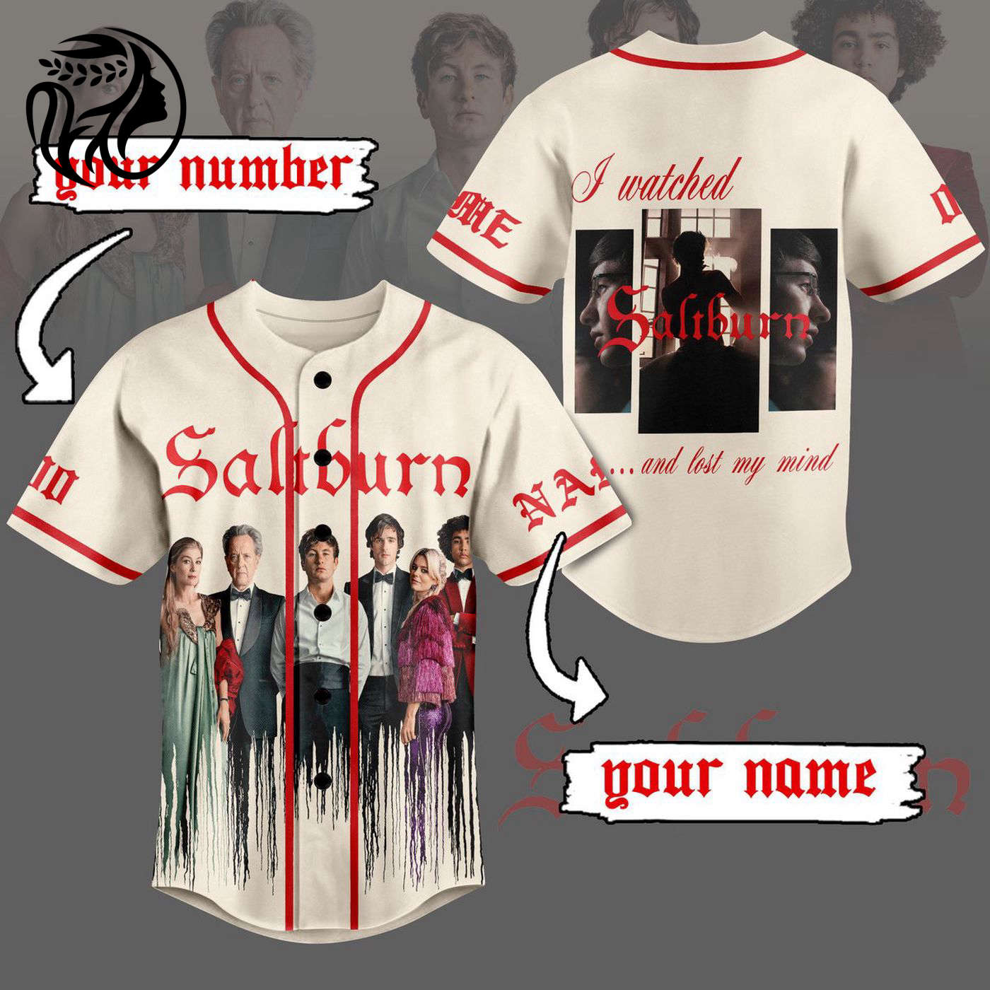 Saltburn Baseball Jersey For Men Women And Kids Gift