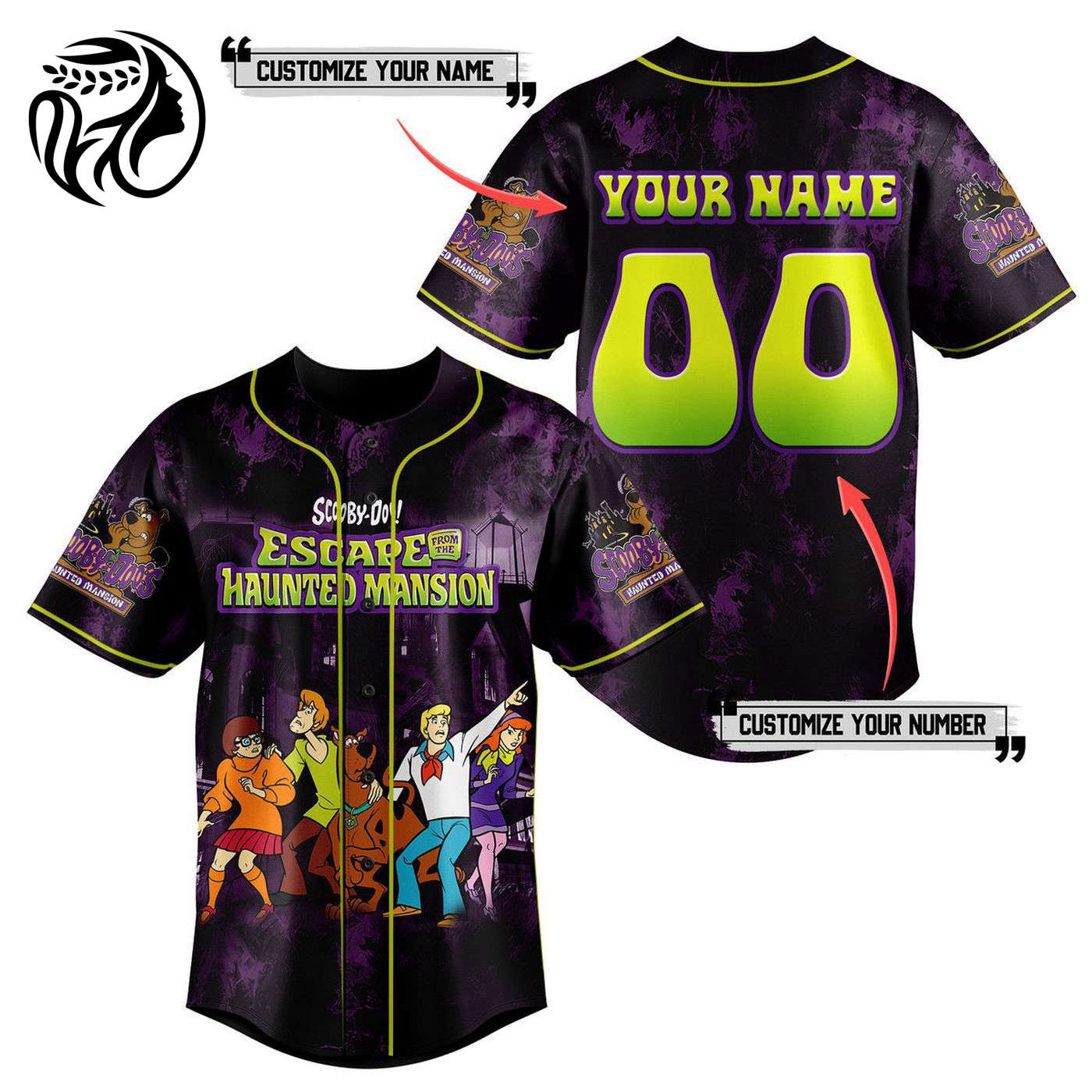 Scooby Doo Baseball Jersey For Men Women And Kids Gift