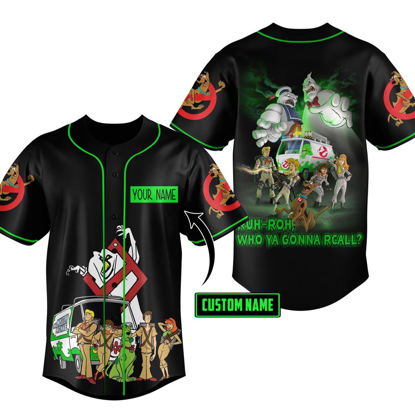 Scooby-Doo Baseball Jersey For Men Women And Kids Gift