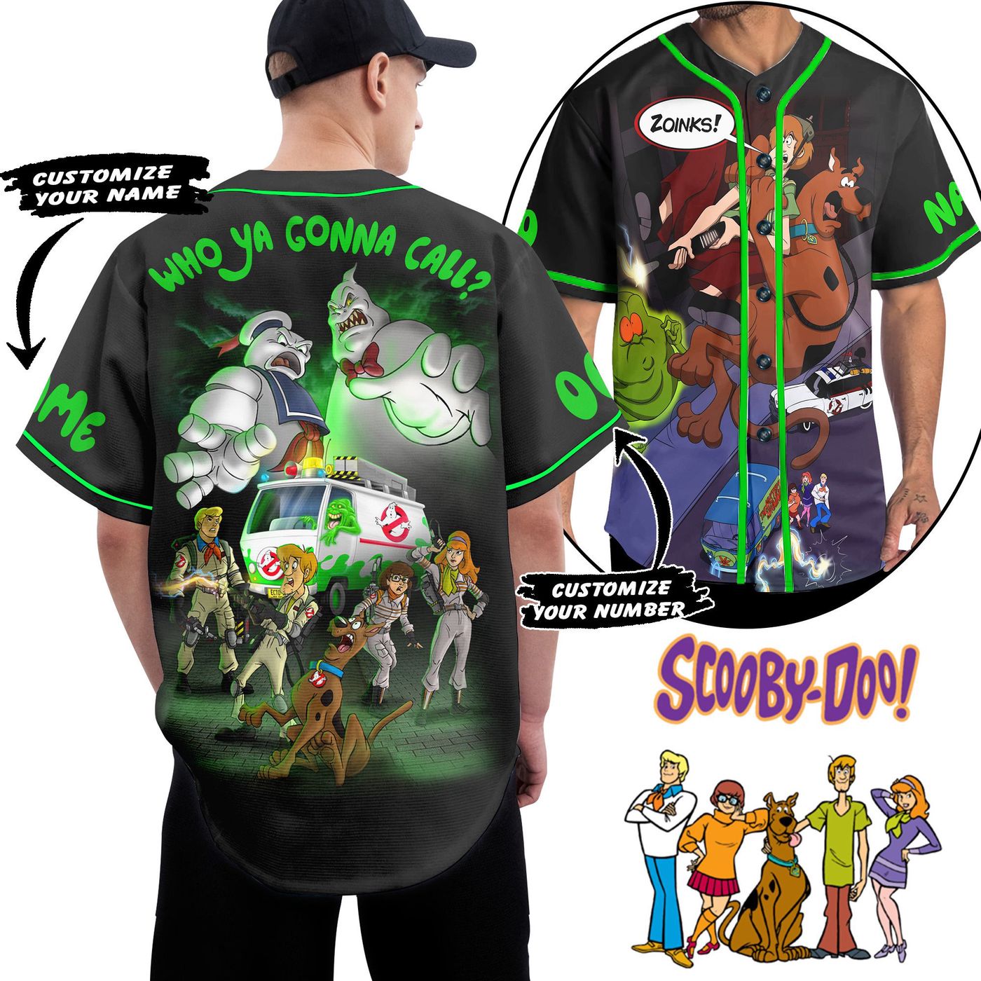Scooby-DooBaseball Jersey For Men Women And Kids Gift
