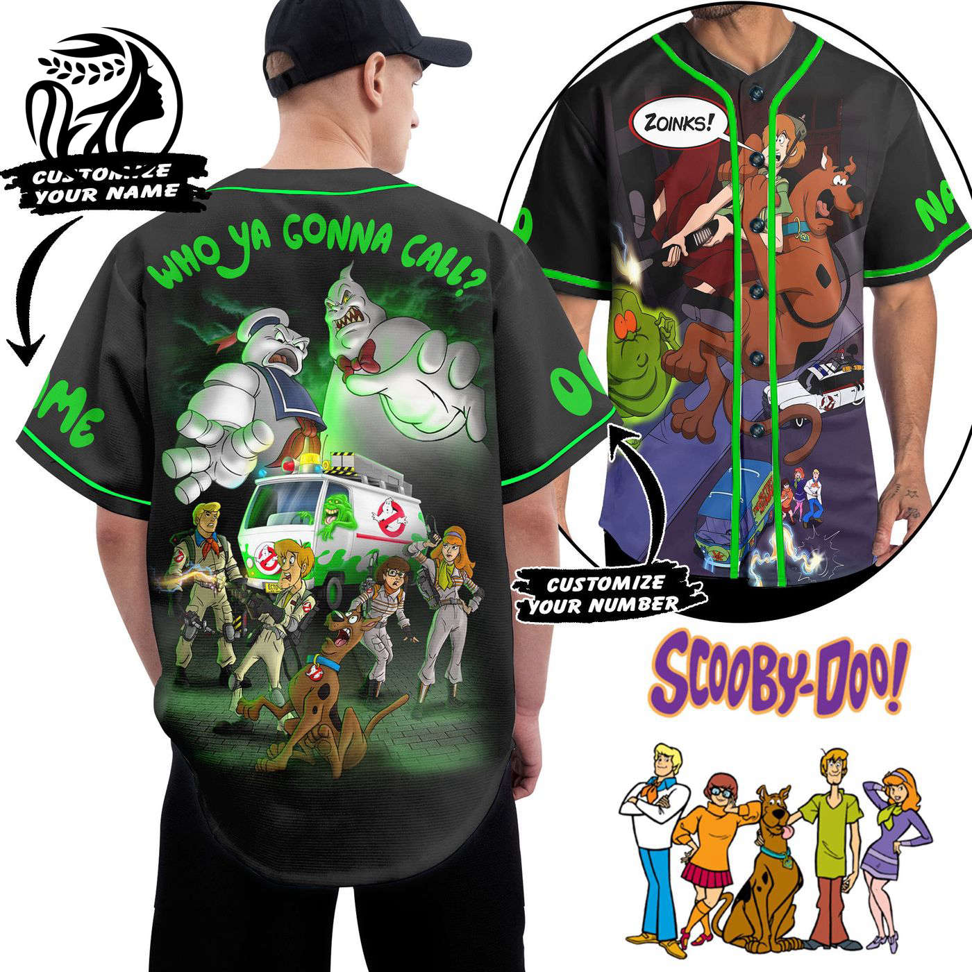 Scooby-DooBaseball Jersey For Men Women And Kids Gift