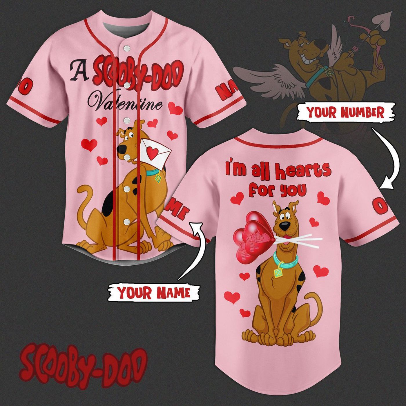 Scooby-DooBaseball Jersey For Men Women And Kids Gift