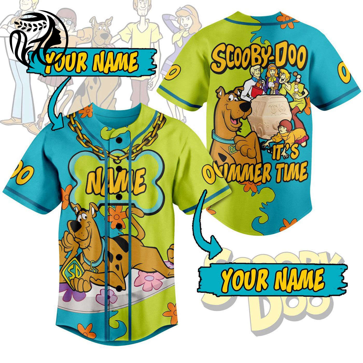 Scooby-DooBaseball Jersey For Men Women And Kids Gift