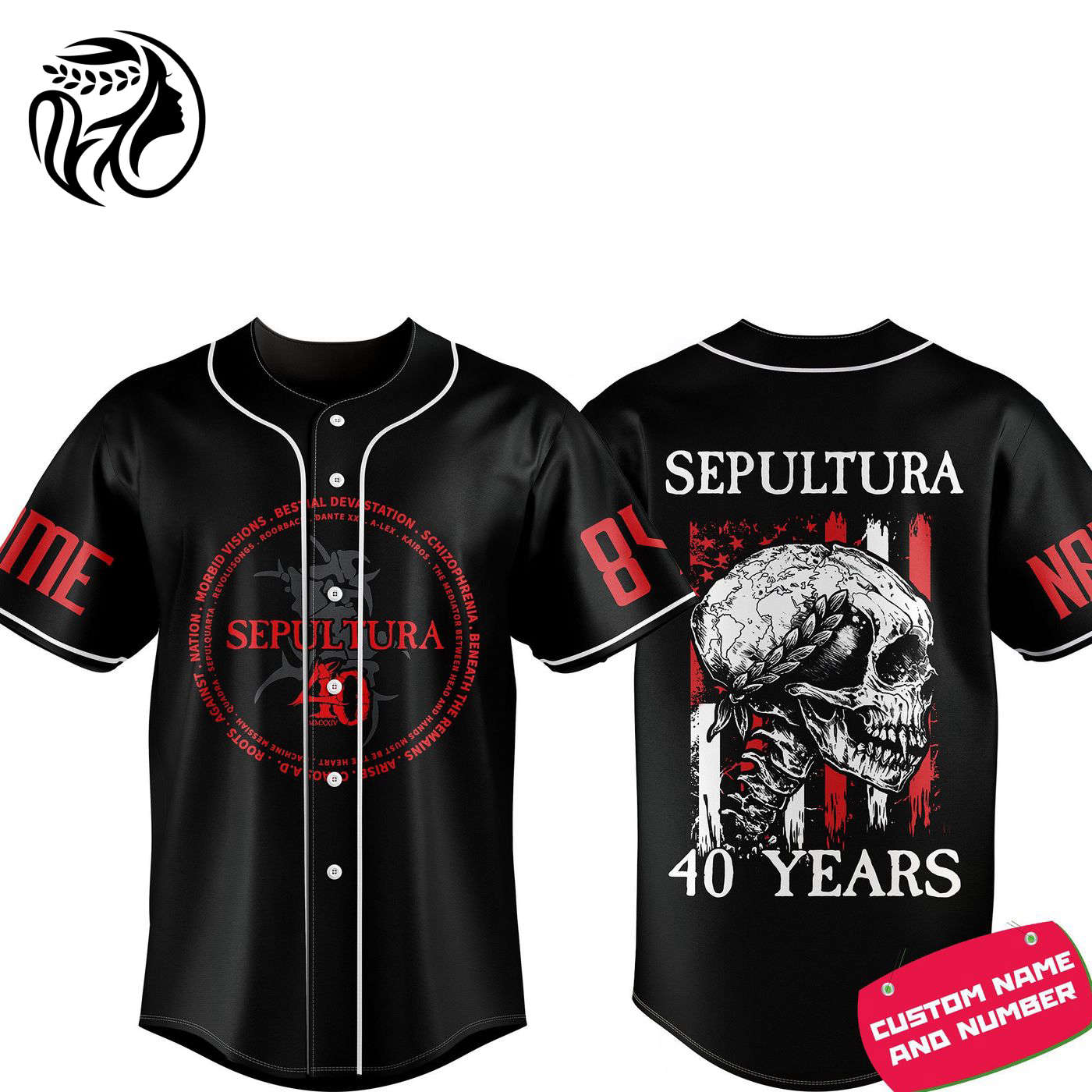 Sepultura Baseball Jersey For Men Women And Kids Gift