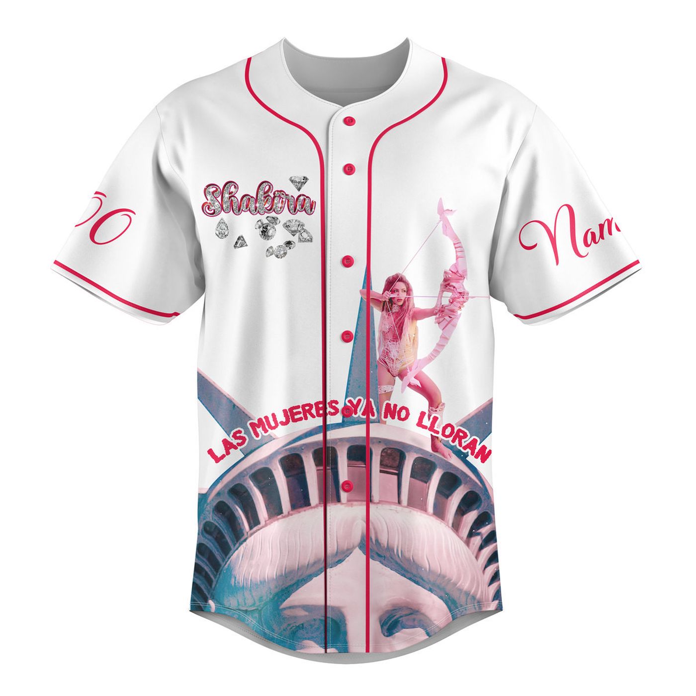 Shakira Baseball Jersey For Men Women And Kids Gift