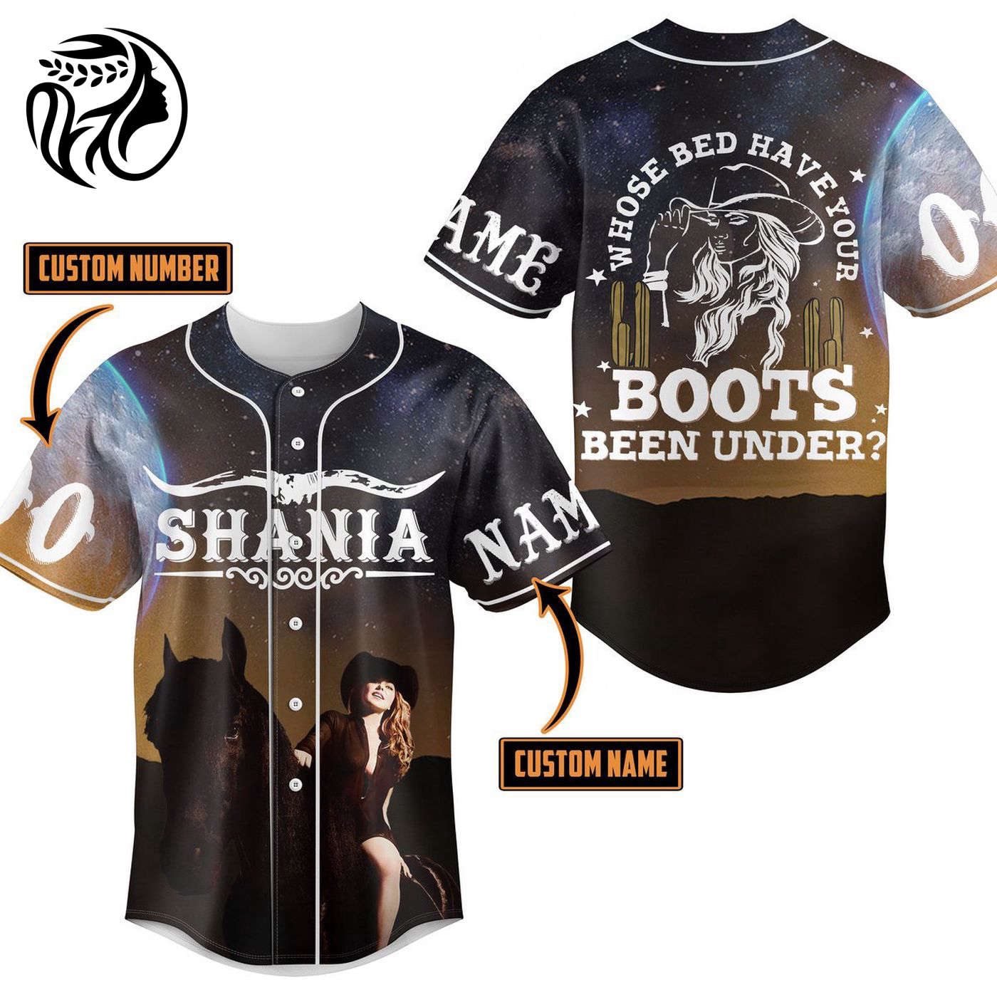 Shania Twain Baseball Jersey For Men Women And Kids Gift