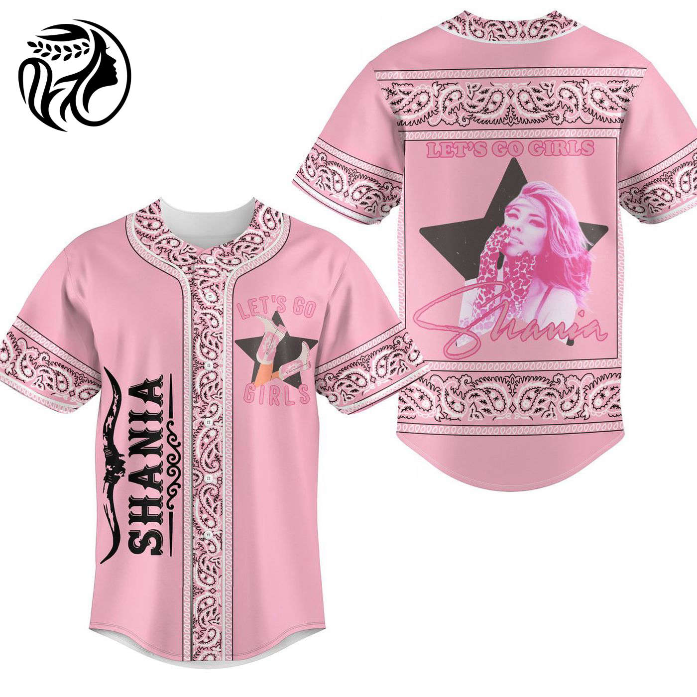 Shania Twain Baseball Jersey For Men Women And Kids Gift